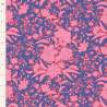 Tilda Bloomsville Abloom Prussian - Tessuto Blu di Prussia e Fucsia Fiorato