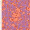 Tilda Bloomsville Abloom Iris - Tessuto Lilla Iris e Arancione Fiorato