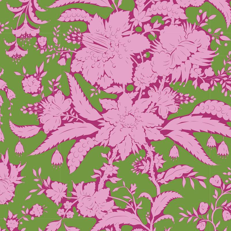 Tilda Bloomsville Abloom Fern - Tessuto Verde Felce e Rosa Fiorato Tilda Fabrics - 1 Tilda Bloomsville Abloom Fern - Tessuto Verde Felce e Rosa Fiorato Tilda Fabrics - 1