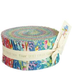 Tilda Bloomsville Fabric Roll - Bundle 40 Strisce 2 per tutta la collezione 2,5 x 42 pollici Tilda Fabrics - 1