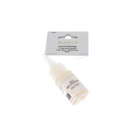 Bohin, Colla per Tessuto Anti-sfilacciamenti, a base d'acqua, senza solventi - 25ml
