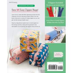Zipper Pouch Book: cuci 14 adorabili bustine e borse con cerniere (3 cerniere incluse) Zakka Workshop - 2