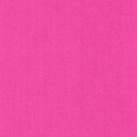 Kona Cotton Brt. Pink, Tessuto Fucsia Tinta Unita - Robert Kaufman Robert Kaufman - 1