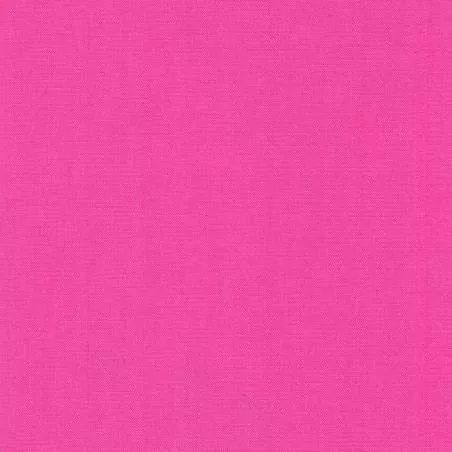 Kona Cotton Brt. Pink, Tessuto Fucsia Tinta Unita - Robert Kaufman Robert Kaufman - 1