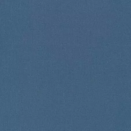Kona Cotton Cadet, Tessuto Blu Cadetto Tinta Unita - Robert Kaufman Robert Kaufman - 1