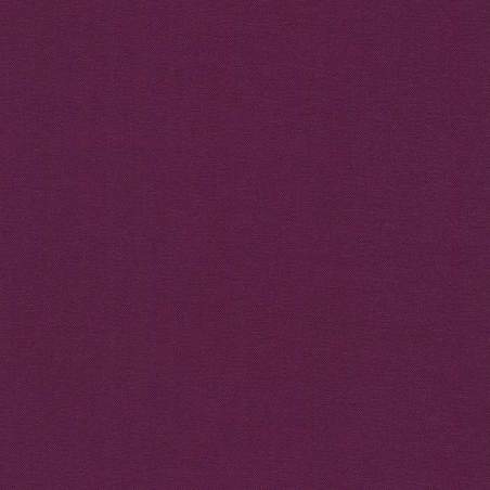 Kona Cotton Eggplant, Tessuto Viola Melanzana Tinta Unita - Robert Kaufman Robert Kaufman - 1