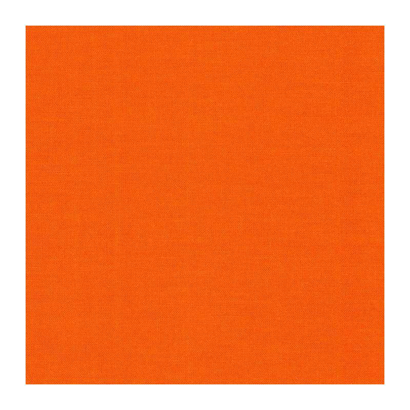 Kona Cotton Tangerine, Tessuto Arancione Mandarino Tinta Unita - Robert Kaufman Robert Kaufman - 1
