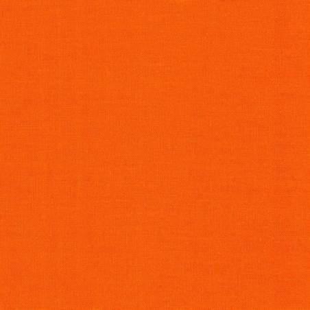 Kona Cotton Tangerine, Tessuto Arancione Mandarino Tinta Unita - Robert Kaufman Robert Kaufman - 1