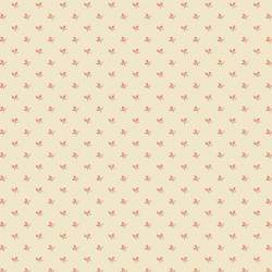 Cocoa Pink Tiny Leaf Blush, Tessuto con piccole foglie Rosa - Edyta Sitar Andover - 1