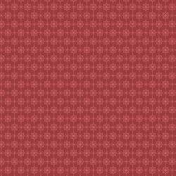 Cocoa Pink Iron Gate Amaryllis, Tessuto Rosso con disegni geometrici - Edyta Sitar Andover - 1