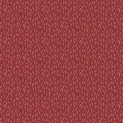 Cocoa Pink Bean Crimson, Tessuto Rosso Cremisi con fagiolini - Edyta Sitar Andover - 2