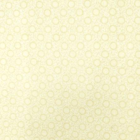 Tessuto Crema con pallini e scarabocchi, Compose II Dots & Squiggles David Textiles - 1