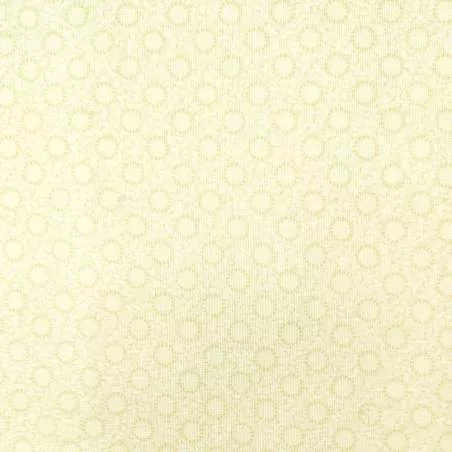 Tessuto Crema con pallini e scarabocchi, Compose II Dots & Squiggles David Textiles - 1