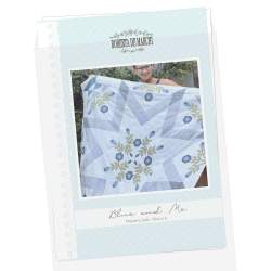 Blue and Me - Mystery Quilt 2023 - Cartamodello Blocco 06 Roberta De Marchi - 1