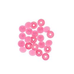 Bohin, Bottoni a Pressione Magici Senza Pinza Rosa - Misura 9 mm - 8 pz Bohin - 4