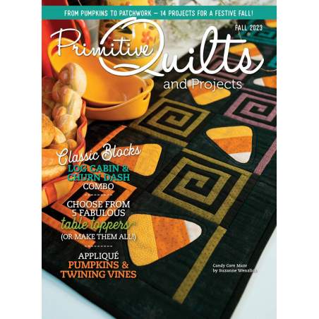 Rivista Primitive Quilts & Projects - Autunno 2023
