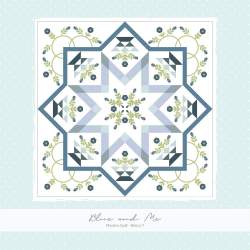 Blue and Me - Mystery Quilt 2023 - Cartamodello PDF Blocco 07