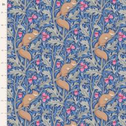 Tilda Hibernation Squireldreams Blue Tilda Fabrics - 2