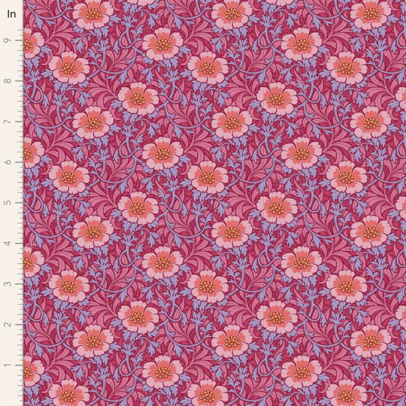 Tilda Hibernation Winterrose Hibiscus Tilda Fabrics - 2