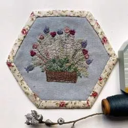 Esagono 10 Il Cestino di Fiori - Cartamodello PDF C’era una volta l’Esagono