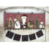 S is for Santa - Cartamodello Applique su Lana Natale, Heart to Hand