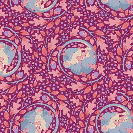 Tilda Hibernation Slumbermouse Plum Tilda Fabrics - 1