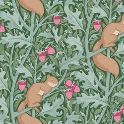 Tilda Hibernation Squireldreams Sage Tilda Fabrics - 1