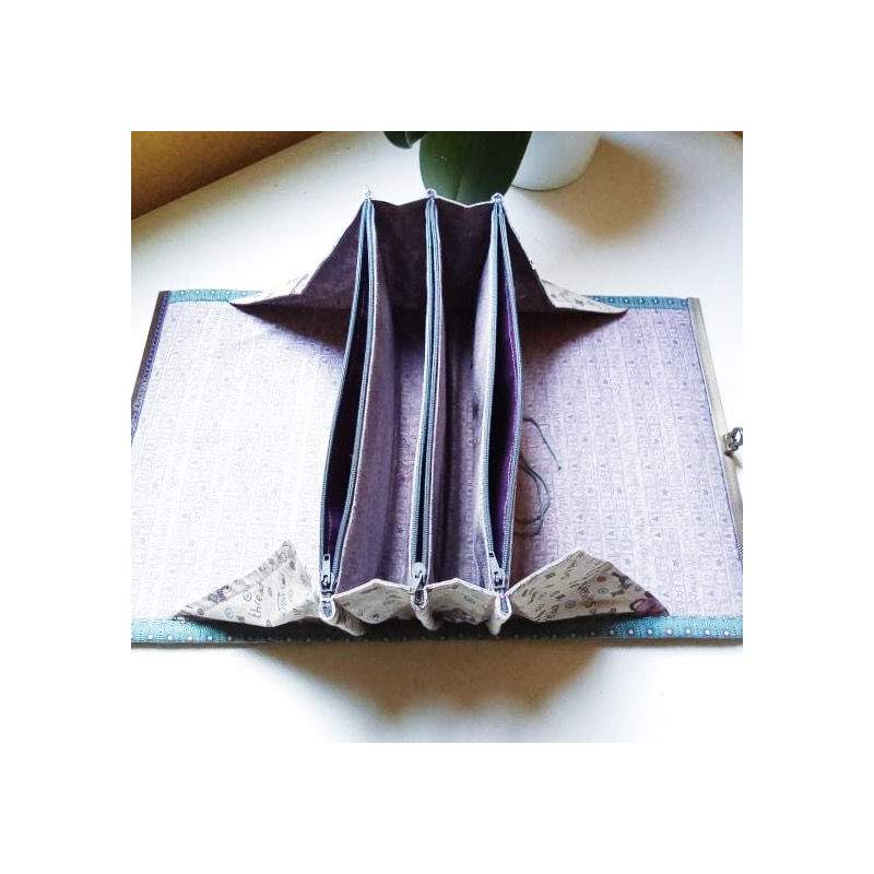 Porta Quel che Vuoi di Esther Crespo, kit e istruzioni del 3 Quilting Days di Milano Roberta De Marchi - 1 Porta Quel che Vuoi di Esther Crespo, kit e istruzioni del 3 Quilting Days di Milano Roberta De Marchi - 1