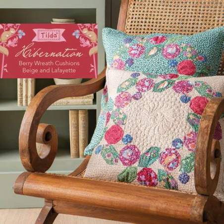 Kit Tilda Hibernation BERRY WREATH CUSHIONS Tilda Fabrics - 2