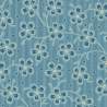 Cocoa Blue Columbine Bluebonnet, tessuto azzurro con fiori chiari - Edyta Sitar Andover Fabrics - 1