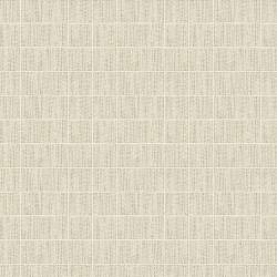 Cocoa Blue Mist Linen, tessuto a riquadri beige- Edyta Sitar Andover - 1
