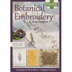 Botanical Embroidery by Brian Haggard Search Press - 1