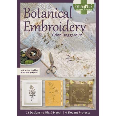 Botanical Embroidery by Brian Haggard