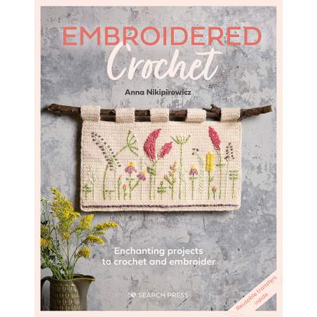 Embroidered Crochet Search Press - 1