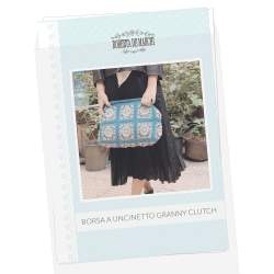 copy of Borsa Granny a Uncinetto con Chiusura Clutch - Kit in Cotone Roberta De Marchi - 1