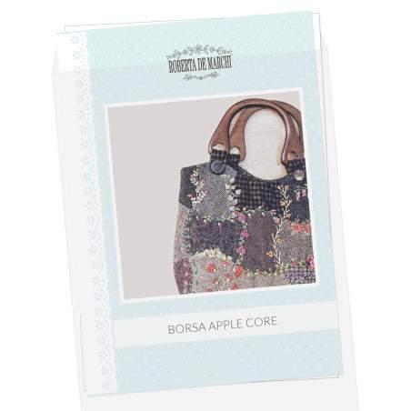 Borsa Apple Core Bag con Manici - Cartamodello Stampato Roberta De Marchi - 1