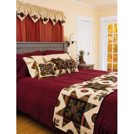 Autumn Abundance Bedroom Set - Kit per Runner da Letto o Cuscino