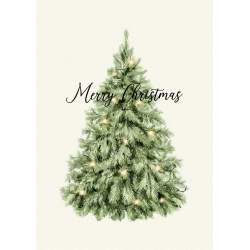 Albero di Natale- Stampa su Tessuto