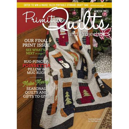 Rivista Primitive Quilts & Projects - Inverno 2023