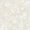 Emily Belle Neutrals Parchment, Tessuto color Pergamena a fiori bianchi - Liberty Fabrics Liberty Fabrics - 1