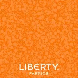 Wiltshire Shadow Marmalade, Tessuto Marmellata d'Arancia tono su tono - Liberty Fabrics Liberty Fabrics - 1