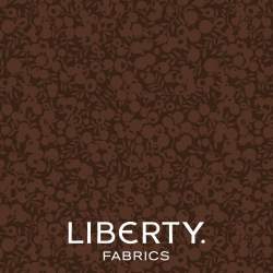 Wiltshire Shadow Chestnut, Tessuto Marrone Castagna tono su tono - Liberty Fabrics Liberty Fabrics - 1