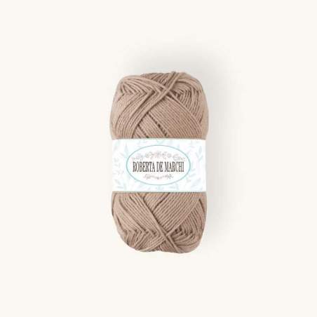Gomitolo 100% Cotone OEKO-TEX - 50 gr / 160 m - Sabbia