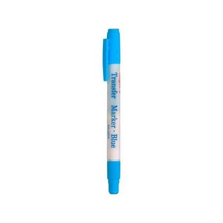 Trasfer Marker Blue - Pennarello Idrosolubile Blu con doppia punta