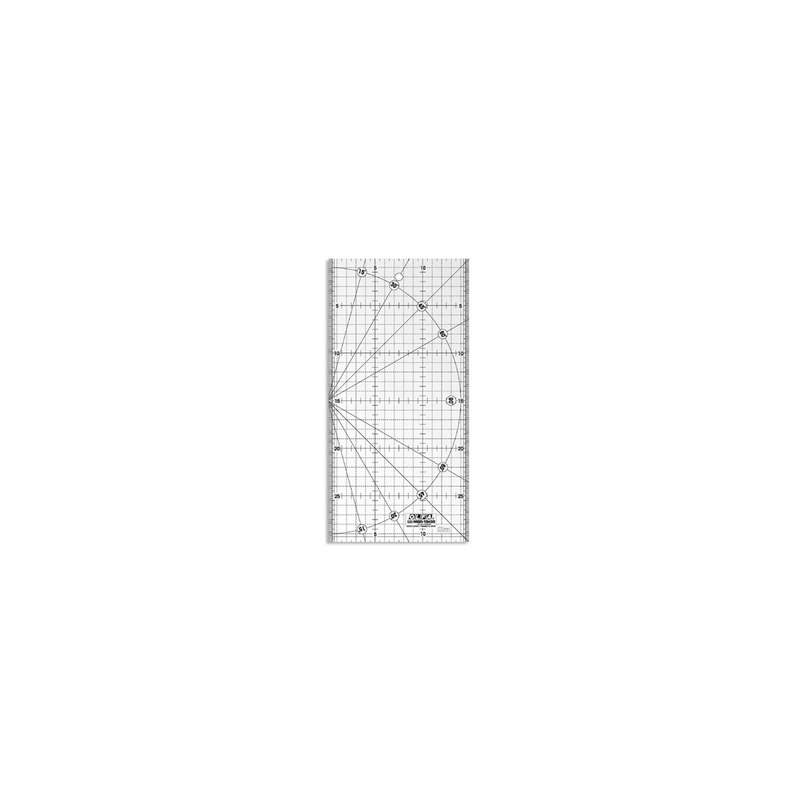OLFA Righello Patchwork 15 x 30 cm - Antiscivolo e Frosted Olfa - 1 OLFA Righello Patchwork 15 x 30 cm - Antiscivolo e Frosted Olfa - 1