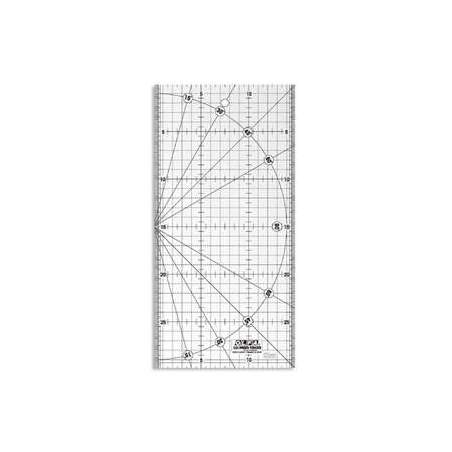 OLFA Righello Patchwork 15 x 30 cm - Antiscivolo e Frosted