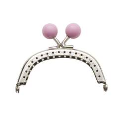 Pink Bauble Sew-In Clasp Zakka Workshop - 1