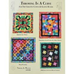 Throwing in a Curve - For the Creative Curves & Ellipse Rulers by Virginia A. Walton  - 1