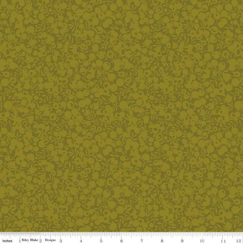 Wiltshire Shadow Olive, Tessuto Verde Oliva tono su tono - Liberty Fabrics Liberty Fabrics - 1 Wiltshire Shadow Olive, Tessuto Verde Oliva tono su tono - Liberty Fabrics Liberty Fabrics - 1