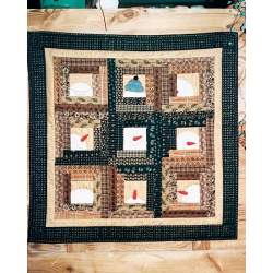 Frosty Apartment- Cartamodello per Quilt, by Bobbin Bobbin - 1